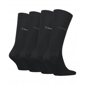 Lot de 4 paires de chaussettes Calvin Klein noires