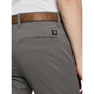 Pantalon Tom Tailor en coton gris