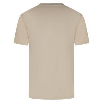 T-shirt Redskins coton avec manches courtes et col rond beige