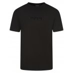 T-shirt Redskins coton avec manches courtes et col rond noir