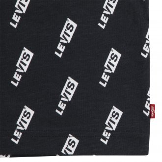 T-shirt Junior Garçon Levi's® avec manches courtes et col rond noir