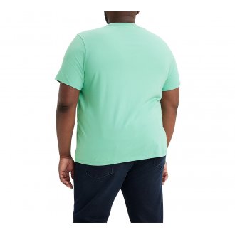 T-shirt col rond Levi's® en coton vert d'eau