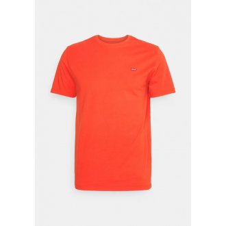 T-shirt Levi's® coton avec manches courtes et col rond rouge