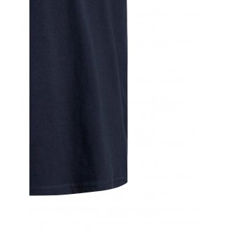 T-shirt col rond Jack & Jones + en coton avec manches courtes bleu marine