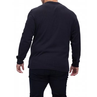 T-shirt col rond Calvin Klein Big & Tall Grande Taille coton noir