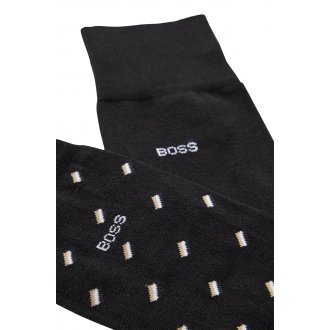 Lot de 2 paires de chaussettes Boss coton mélangé noires