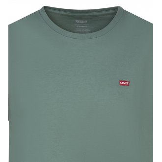T-shirt droit à col rond Levi's® en coton vert