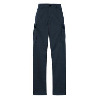 Pantalon à coupe droite Timberland coton bleu marine