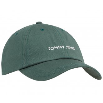 Casquette Tommy Jeans coton sapin