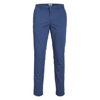 Pantalon Premium coton mélangé bleu