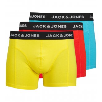Lot de 3 Boxers Jack & Jones coton multicolore