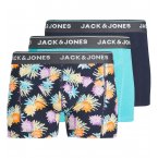 Lot de 3 Boxers Jack & Jones coton bleu