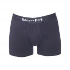 Boxer Eden Park en coton stretch bleu marine