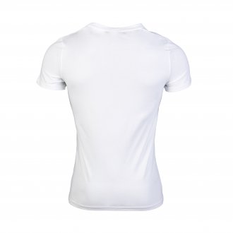 Tee-shirt col rond HOM Surpeme en coton stretch blanc