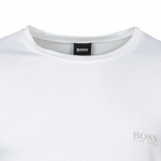 Lot de 2 tee-shirts col rond Hugo Boss en coton stretch blanc