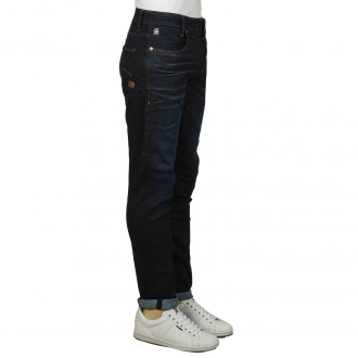 Jean G-Star Pocket Slim en coton bleu denim effet délavé