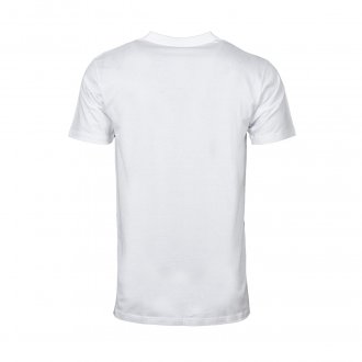 Tee-shirt col V Hom Hilary en coton blanc