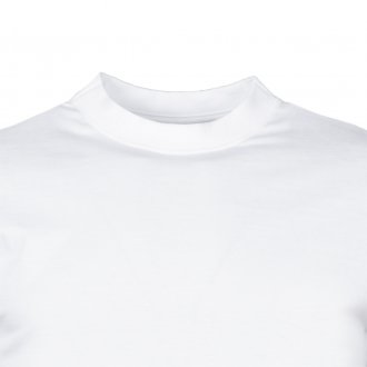Tee-shirt col rond Hom en coton blanc