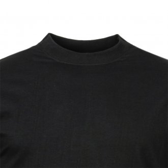 Tee-shirt col rond Hom en coton noir
