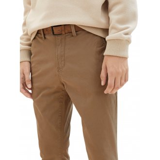 Pantalon Tom Tailor coton beige