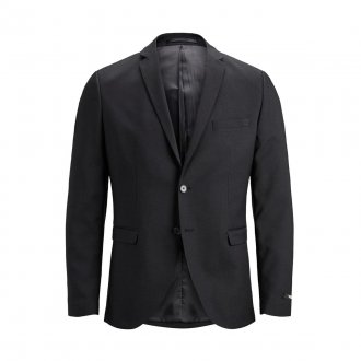Veste blazer Jack & Jones Premium en laine mélangée noire