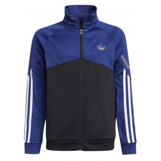 Cardigan zippé Adidas bleu