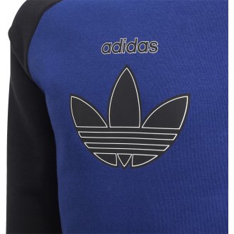 Sweat Adidas Crew Coton bleu marine