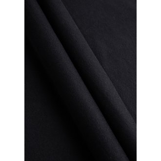 T-shirt col rond Kaporal Rodik en coton biologique noir floqué