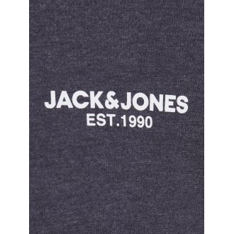 Sweat à capuche Jack & Jones en coton mélangé gris anthracite