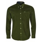 Chemise à col américain Barbour en coton vert kaki