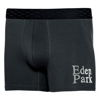 Boxer Eden Park en coton stretch vert sapin