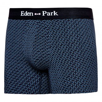 Boxer Eden Park en coton stretch bleu marine