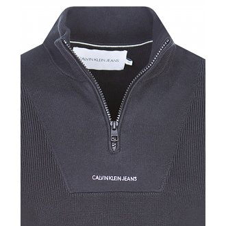 Pull Calvin Klein coton mélangé noir