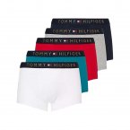 Lot de 5 boxers Tommy Hilfiger en coton biologique multicolore