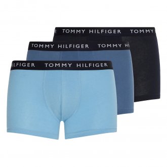 Lot de 3 Boxers Tommy Hilfiger coton bleu