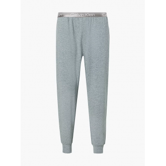 Pantalon de jogging d'intérieur Calvin Klein en coton mélangé gris