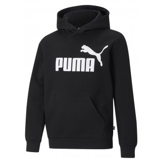 Sweat à capuche Puma en coton mélangé noir