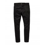 Pantalon chino G-Star en coton stretch noir