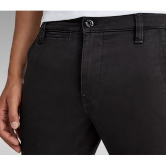 Pantalon chino G-Star en coton stretch noir