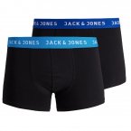 Lot de 2 boxers Jack & Jones en coton stretch bleu marine