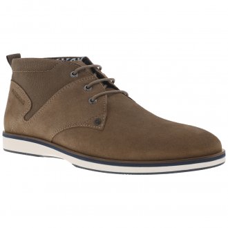 Boots Redskins en cuir taupe POLYGON
