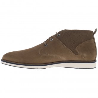 Boots Redskins en cuir taupe POLYGON