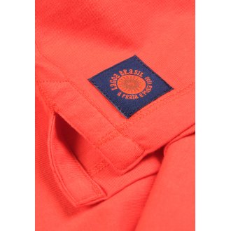 T-shirt col rond J&JOY en coton orange