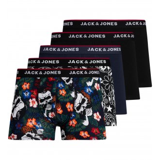 Lot de 5 boxers Jack & Jones Jacprinted en coton multicolore