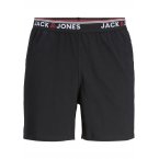 Short de pyjama Jack & Jones Jacron en coton noir
