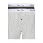 Lot de 2 boxers Calvin Klein en coton gris et noir
