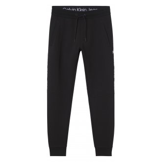 Jogging slim Calvin Klein en coton noir