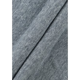 Tee shirt col V Kaporal en coton biologique gris chiné