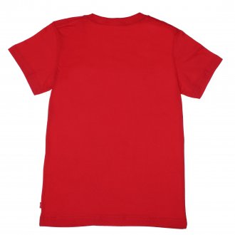 T-shirt avec logo batwing Levi's® rouge avec manches courtes et col rond