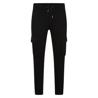 Pantalon de jogging cargo Project X noir avec multi-poches